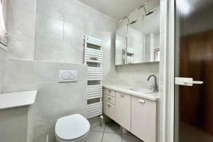 Et badeværelse på Apartment 2 rooms near the slopes