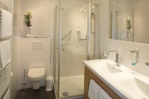 Koupelna v ubytování Kur- und Wellnesshotel Förch