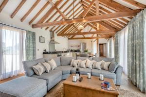 Posezení v ubytování Tuck Barn