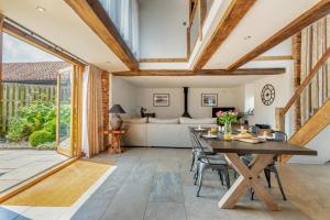 Posezení v ubytování Nichols Barn