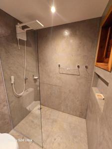 Koupelna v ubytování Casa Ó Paí - Chalés em Pontal de Maceió