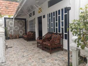 Khu vực ghế ngồi tại Casa Acaritama 1