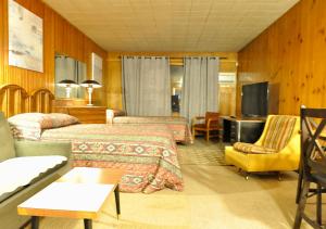 Μια τηλεόραση ή/και κέντρο ψυχαγωγίας στο Airport Inn