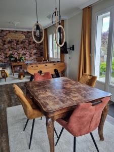 Ruang duduk di Chambre chez l'habitant