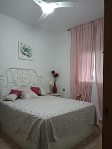 Postel nebo postele na pokoji v ubytování Vivienda Rural El Retorno