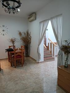 Posezení v ubytování Vivienda Rural El Retorno