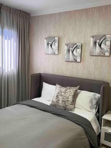 Ένα ή περισσότερα κρεβάτια σε δωμάτιο στο Beautiful luxury apartment in San Juan de la M