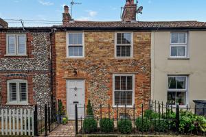 Bygningen som feriehuset ligger i