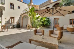 Χώρος καθιστικού στο Casa Rabat