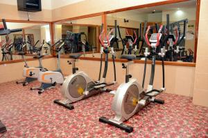 The fitness centre and/or fitness facilities at La Posh Hotel