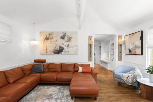 Χώρος καθιστικού στο House Village location Beach,Food,Surf,AC,Parking