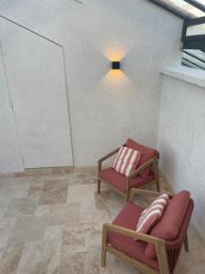 Χώρος καθιστικού στο Oustal Millavois