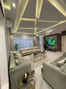 Posezení v ubytování Royal AlUlA Villa