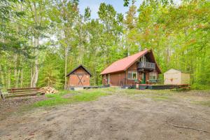 Příroda nedaleko prázdninového domu