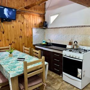 Η κουζίνα ή μικρή κουζίνα στο Alojamientos Titin