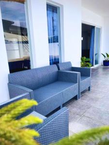 Posezení v ubytování ENZO Hotspring Resort Lakewood