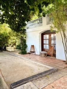 Κήπος έξω από το Oasis luminoso con piscina a un paso del centro