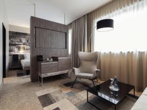 Posezení v ubytování Novotel Duesseldorf Airport