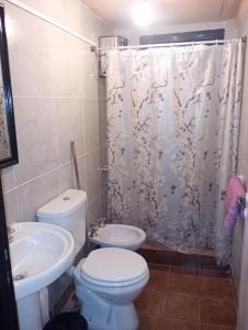 Koupelna v ubytování Ely Departamento Jujuy