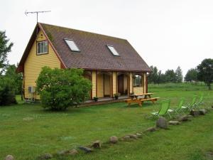 Zahrada ubytování Treimani Puhkemaja