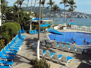 Swimmingpoolen hos eller tæt på Hotel Acapulco Malibu