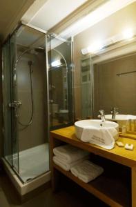 Kylpyhuone majoituspaikassa Guesthouse Theonimfi