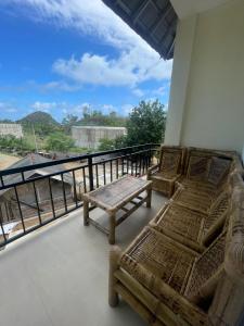 Μπαλκόνι ή βεράντα στο Tide and Tribe hostel