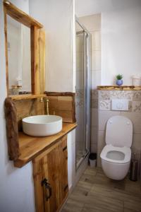 Et badeværelse på Holiday Nature House