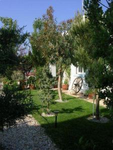 Κήπος έξω από το Mikros Paradisos