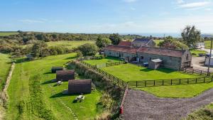 Naturlandskabet i nærheden af feriehuset