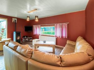 TV a/nebo společenská místnost v ubytování High Fens Nature & Sauna Stay