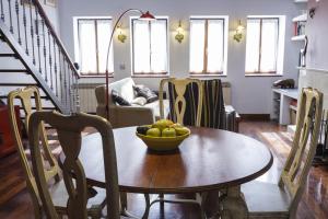 Χώρος καθιστικού στο Acogedor apartamento rural para escapada tranquila