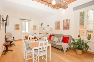 Χώρος καθιστικού στο Puccini fresco - Appartamento Lucca Centro WiFi AirC Netflix