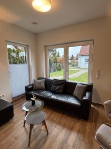 Posezení v ubytování Ferienhaus Fei schö Hirschaid