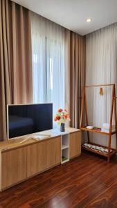 Televisyen dan/atau pusat hiburan di Soleil House