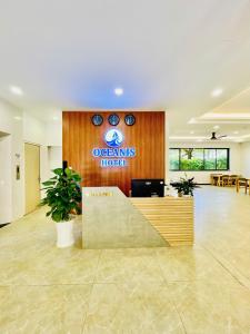 Vstupní hala nebo recepce v ubytování Oceanis Hotel