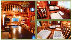 Imagine din galeria proprietății クイーンズマウンテン ペット歓迎 温泉完備 一棟ログハウス 超体験型 貸別荘 ファミリーリゾート 乗馬 釣り ふれあい動物園 那須 那須町 în Nasu-yumoto