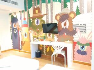 Μια τηλεόραση ή/και κέντρο ψυχαγωγίας στο Beat Hotel Bangkok