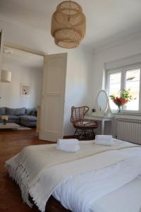 Postel nebo postele na pokoji v ubytování Central STAR by Top Hill