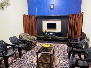 Χώρος καθιστικού στο Blisss