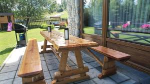 Zahrada ubytování Apartamenty u Basi