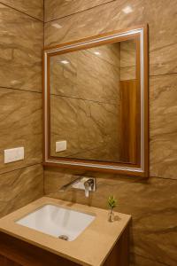 Et badeværelse på Mayur Resort