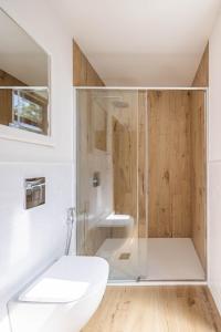 Phòng tắm tại Quinta do Linharinho