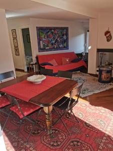 Χώρος καθιστικού στο Hostdomus - Architecture Suite