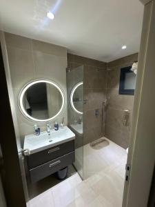 Koupelna v ubytování Appartement élégant, idéal famille ou affaires