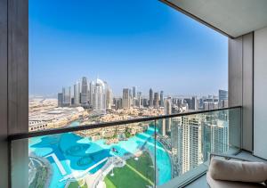 Πισίνα στο ή κοντά στο Grande Signature 2BR Burj Khalifa & Dubai Fountain