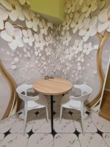 Posezení v ubytování 17-Avenue Apartment