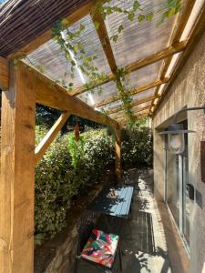 Κήπος έξω από το Grand studio neuf en rez de jardin avec terrasse