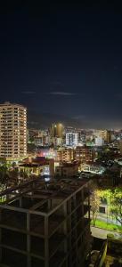 Udsigt til Cochabamba eller udsigt til byen taget fra lejligheden