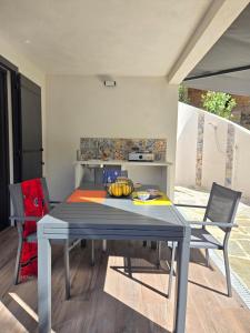 Kuchyň nebo kuchyňský kout v ubytování Logement neuf 4 pers tout confort calme mer à 200m + 73 fotografií